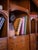 Inlaid Secretary with Bookcase and Writing Desk For Sale - Image 9 of 15