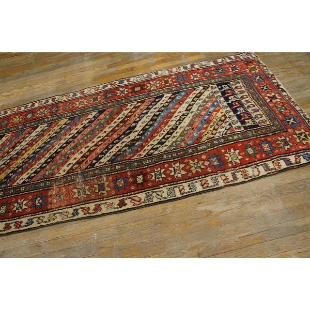 19th Century N.W. Persian Carpet ( 3'6'' x 10' - 107 x 305 ) For Sale In New York - Image 6 of 12