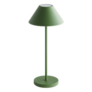 Alluna Cordless Led Lamp 14" - Green For Sale