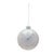 Celebrate the magic of winter with this set of Glass Ball Ornaments featuring intricate snowflake designs. Each 4-inch...