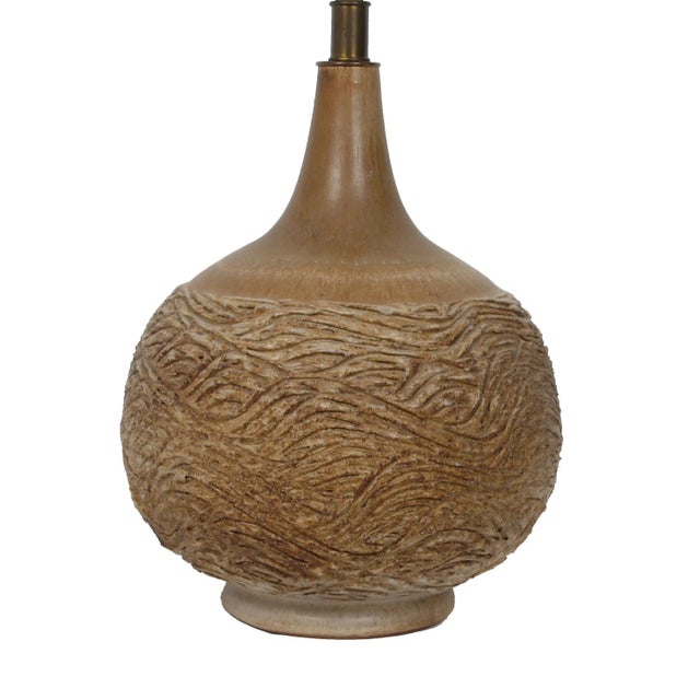 Handcrafted Pottery Table Lamp Chairish