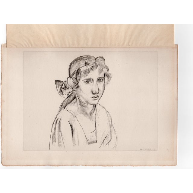 Henri Matisse, Portrait of a Lady, 1920, Paper For Sale - Image 3 of 9
