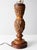 Brown Vintage Floral Carved Table Lamp For Sale - Image 8 of 11