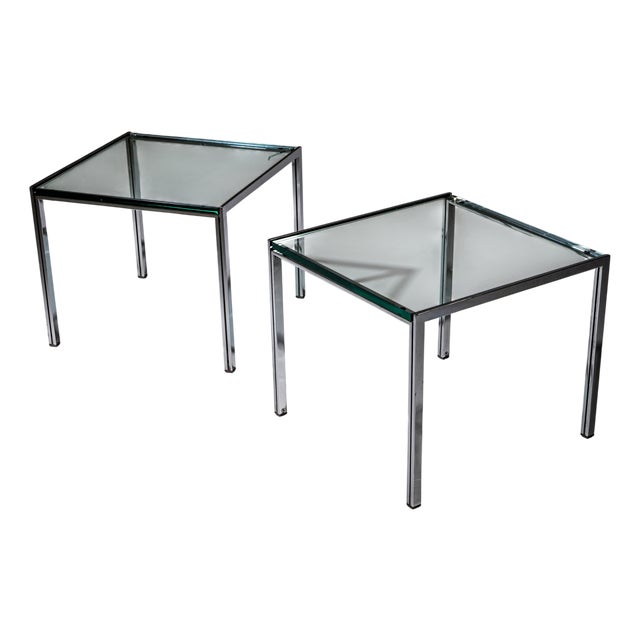 Luar Series Coffee Tables by Ross Littell for ICF De Padova, Italy, 1960s, Set of 2 For Sale