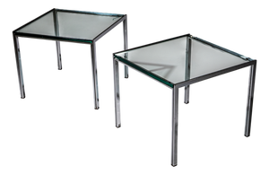 Luar Series Coffee Tables by Ross Littell for ICF De Padova, Italy, 1960s, Set of 2