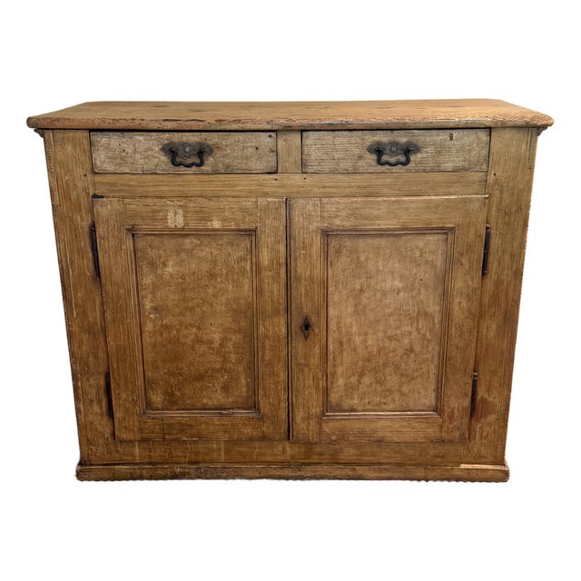 Antique Pine Chest For Sale