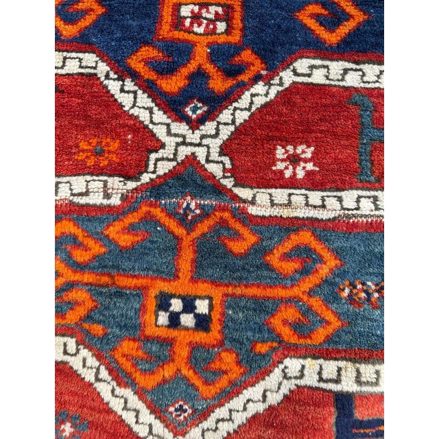 Early 20th Century Kazak Rug, 1920s For Sale - Image 6 of 18