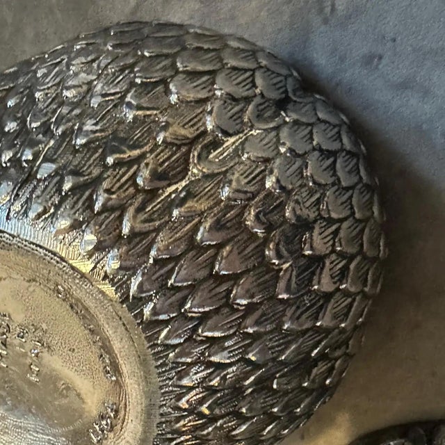 An Elegant 1970s Modern Pewter Ice Bucket Made in Italy by Mauro Manetti For Sale - Image 11 of 14