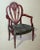 This antique 19th century original dining armchair watercolor painting is a unique piece of artwork showcasing in a...