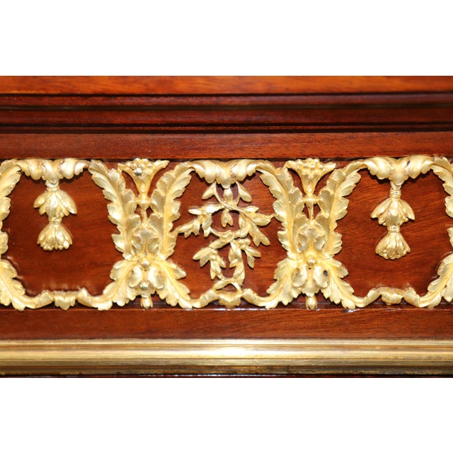 French Louis XVI Bronze Mounted Vernis Martin Secretary Desk by Henri Picard For Sale - Image 12 of 17