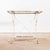 Vintage French White Rectangular Metal Folding Dining Table, 1950s For Sale - Image 3 of 10