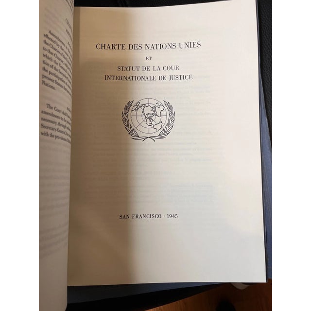Mid 20th Century 1945 UN Charter & International Court of Justice UC Press First Edition Book For Sale - Image 5 of 5