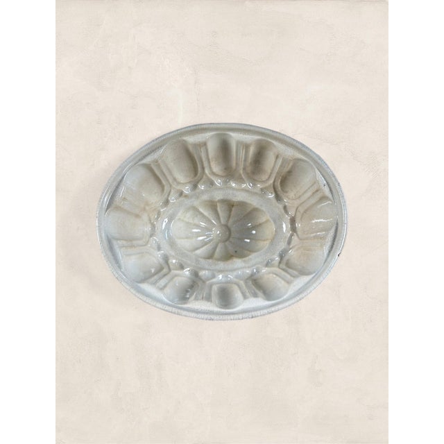 Antique English Victorian Ceramic Jelly Mould For Sale In Tampa - Image 6 of 7