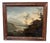 Seascape and Mountain Landscape, 19th Century, Oil on Canvas, Framed For Sale