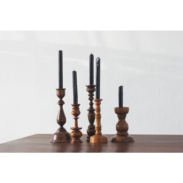 This set of Scandinavian wooden candle holders is a perfect example of the simplicity and natural beauty that characterize...