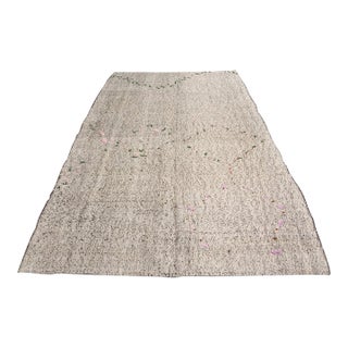 Oushak Vintage Kilim Rug For Sale