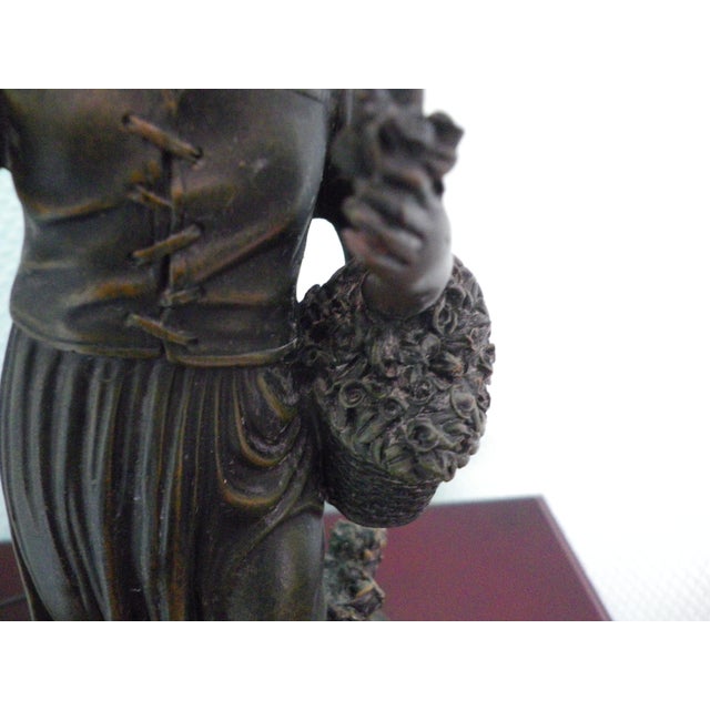 Rosa Table Lamp with Tulip-Shaped Glass Paste Lampshade, 1999 For Sale - Image 18 of 18