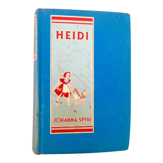 Heidi, 1925 Illustrated Classic Children''s Book Chairish