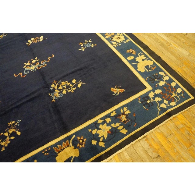 Early 20th Century Chinese Peking Carpet ( 7'6'' x 8'5'' - 230 x 257 ) For Sale - Image 10 of 12