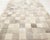 Contemporary Geometric Hair on Hide Grey Leather Runner by Doris Leslie Blau For Sale In New York - Image 6 of 8