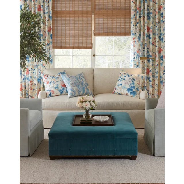 Not Yet Made - Made To Order Lee Jofa Taplow Capri Sky Blue Pillows - 22" Pair For Sale - Image 5 of 5