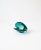Emerald Italian Modern Murano Emerald Green Art Glass Seashell Dish For Sale - Image 8 of 13