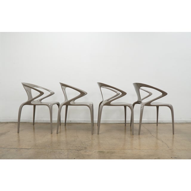 Roche Bobois Ava Dining Chairs (Set of 8) For Sale - Image 11 of 16