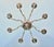 Dutch Gilt Brass 8-Armed Chandelier For Sale - Image 3 of 6