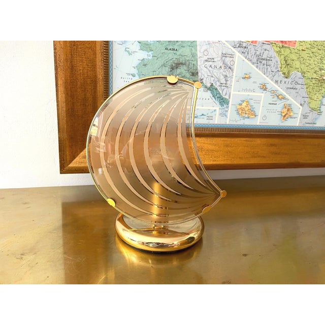 Mid-Century Modern 1970s Italian Moon Lamp For Sale - Image 3 of 18