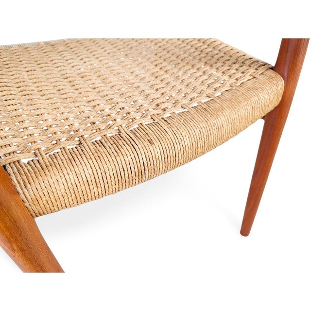 Original Jl Mollers Model 75 Chair, Niels Otto Møller, Teak, Danish For Sale - Image 9 of 11