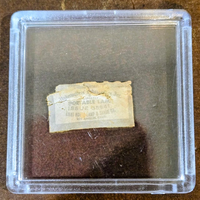 1960s Large Light House Lamp & Shade Co. Walnut Table Lamp – 32.5" Mid-Century Modern Los Angeles For Sale - Image 11 of 12