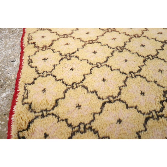 Rustic Galerie Shabab Collection Mid-20th Century Turkish Anatolian Throw Rug For Sale - Image 3 of 6