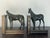 For the horse lover, a decorative pair of metal horse bookends. Very nice detail and quite heavy. These make a nice...