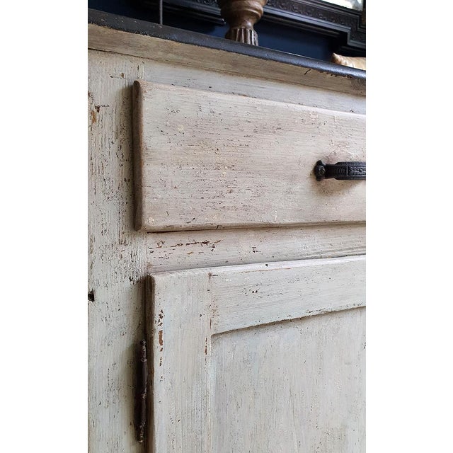 Antique Painted Rustic Sideboard, 1890s For Sale - Image 6 of 10