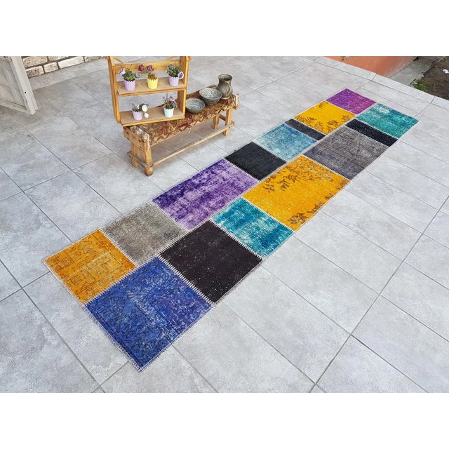 Home Living Anatolian Vintage Runner For Sale - Image 4 of 10