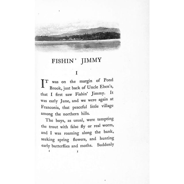 Late 19th Century "Fishin' Jimmy" 1898 Slosson, Annie Trumbull For Sale - Image 5 of 9