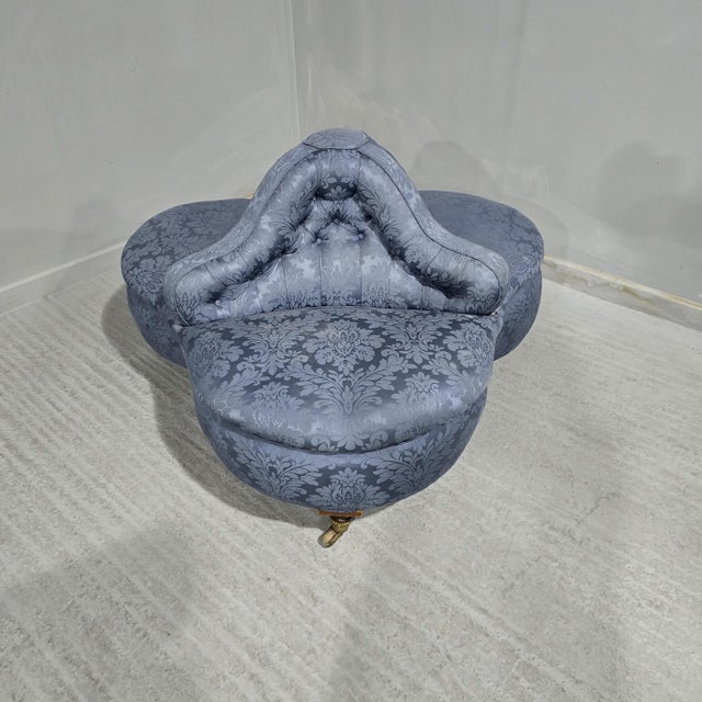 Wood Victorian Walnut Conversation Seat, 1880s For Sale - Image 7 of 8