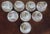 19th Century 19th Century Veuve Perrin French Faience Tin Glaze Pottery Pots De Creme- 16 Pieces For Sale - Image 5 of 11