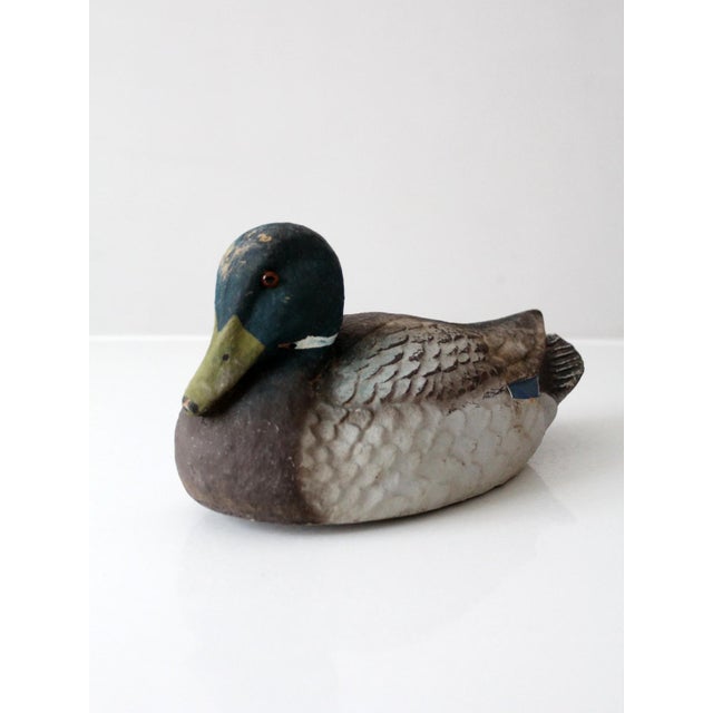 Vintage Carry Lite Mallard Duck Decoy For Sale - Image 12 of 14