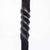 Black Wrought Iron Standing Candleholder, 1890s For Sale - Image 8 of 11