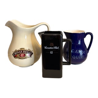 Advertising Pitchers Collection, 3 PCS For Sale