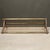 Victorian Vintage Cast Iron and Solid Brass New South Wales Railroad Traincar Luggage Rack c.1970 For Sale - Image 3 of 6