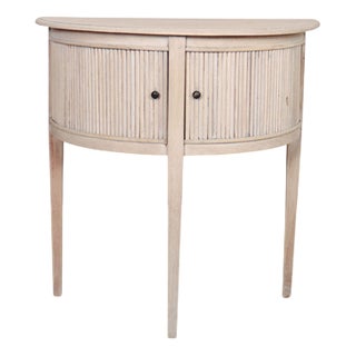 Dutch Half Moon Console Table, 1920s For Sale