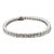 12.15 Ct Oval Cut Diamond Tennis Bracelet For Sale