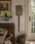 A wonderfully sculptural late 19th century wooden grain shovel, hand-hewn with a beautifully weathered surface that only...