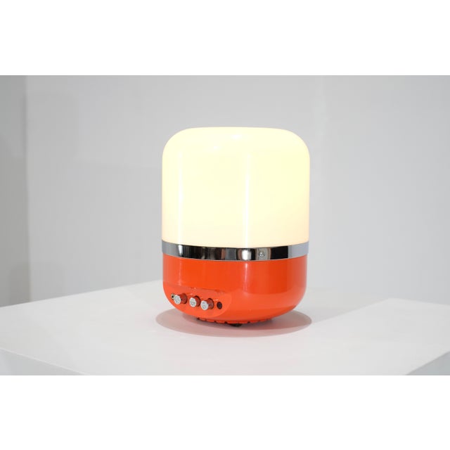 Radio-Lamp by Adriano Rampoldi for Europhon, Italy, 1970s For Sale - Image 4 of 13