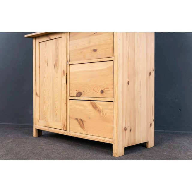 Vintage Kitchen Buffet in Pine For Sale - Image 13 of 16