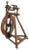Tyrolean Spinning Wheel in Walnut, 1750s For Sale