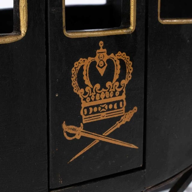 Black Early 20th Century English Coach Model For Sale - Image 8 of 12