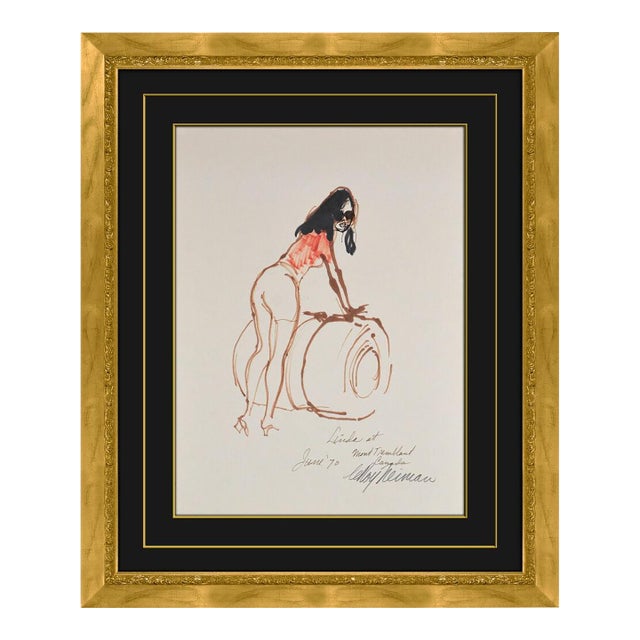 1970s Look Here Linda, LeRoy Neiman For Sale